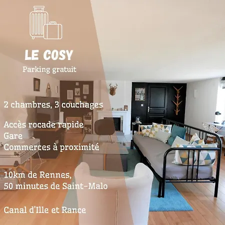 Le Cosy Duplex Centre 公寓 Betton